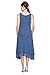 S.L. Fashions Women's Midi Length Beaded V-Neck Tiered Dress with Cascade Jacket, Wedgewood, 16