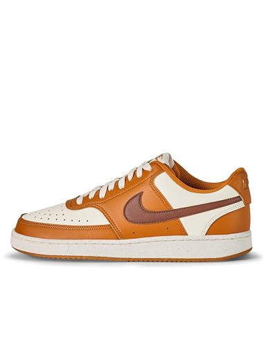 Nike Chaussures Court Vision Low Next Nature pour Femme, Desert Ochre Fauna Brown Pale Ivory, 43 EU