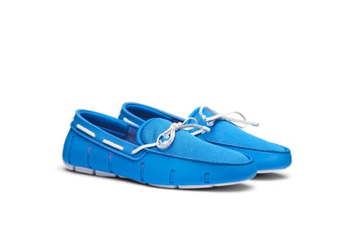 Image of SWIMS Braided Lace Loafer for Men, Breathable Slip On Water Friendly Driving Shoe, Lightweight Mesh Upper, Drainage Sole