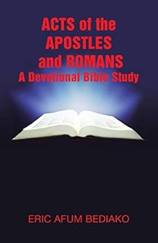 Paperback Acts of The Apostles and Romans-A Devotional Bible Study Book
