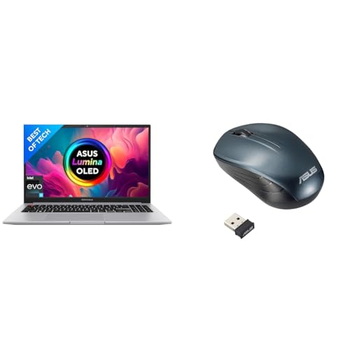 Image of ASUS Vivobook S15 OLED 2022, 15.6 inch 39.62 cm FHD OLED, Intel Core Evo i5-12500H 12th Gen, Thin and Li