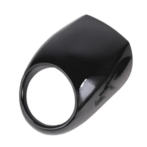 Spoiler de carénage moto contre le vent et les projections pour phare 5.75 pouces