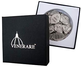 Miniatura 3 de Medalla a Granel Lote de 20 Colgante de Santo de Metal (San Filomena), Metal