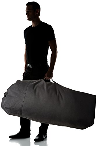 Champion Sports Extra Large Duffle Bag, Black, 22-Ounce