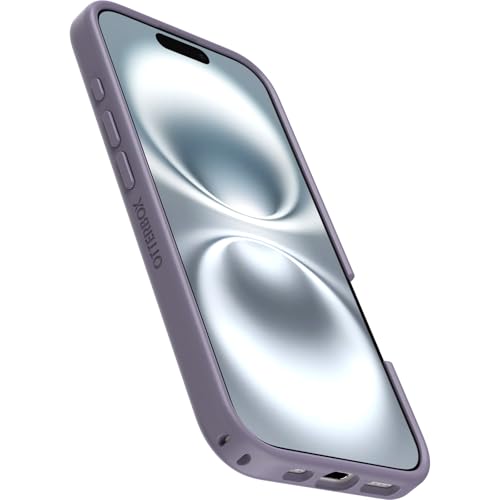 Image of OtterBox iPhone 16 Symmetry Series Case - Winter Window (Purple) - Ultra-Thin, Sleek iPhone Case, iPhone Case with Cloud Design