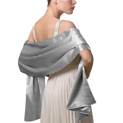 Étole en satin pour demoiselle d'honneur et soirées habillées