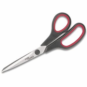 Preisvergleich Produktbild Dahle 5 x Papierschere Comfort-Grip 21cm schwarz