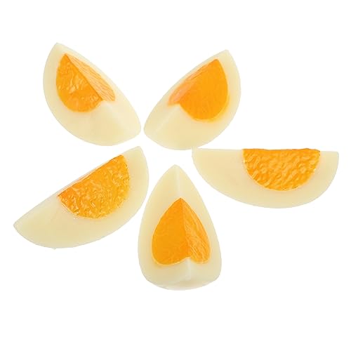 Toddmomy 5pcs Realistic Faux Egg Models for Food Photography Props for Kitchen Decorations Teaching Tools and Easy to Clean and Convenient Food Display