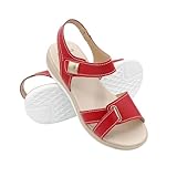 Estas sandalias mujer de verano son ideales para los días más calurosos. Su diseño de piel natural permiten que tus pies respiren, manteniéndote fresca durante todo el día.