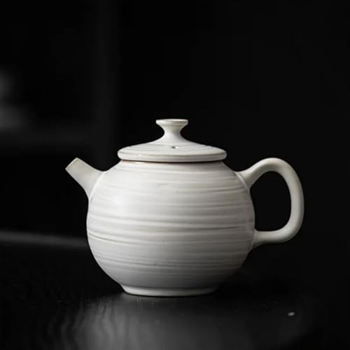 Juego de té de la tarde para el hogar, hervidor de té, regalos de cerámica japonesa, tetera gruesa hecha a mano, olla antiquemaduras con filtro, juego de té de 180 ml para adultos