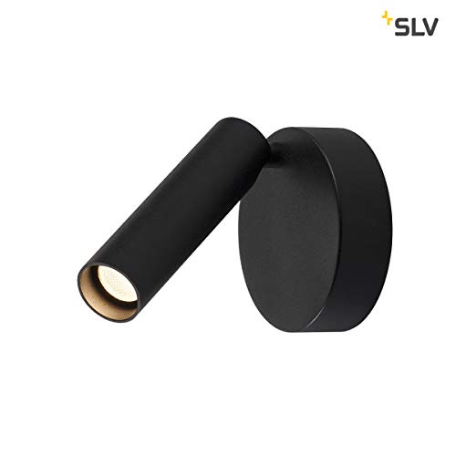 Preisvergleich Produktbild SLV KARPO Wand- und Deckenleuchte Bakelit Schwarz Single