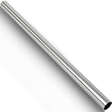 Hicarer 2.5' OD Universal Custom Exhaust Straight Pipe Stainless Steel 304 Tubing 4 Feet Length Pipe Round Metal Tube