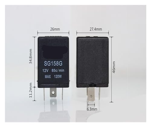 Controlador de señal SG258 intermitente 12V soluciona fallos de luz 2