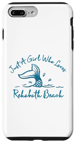 Just a Girl Who Loves Rehoboth Beach �}�[���C�h�t�B�b�V���e�[�� �X�}�z�P�[�X iPhone 7 Plus/8 Plus �p