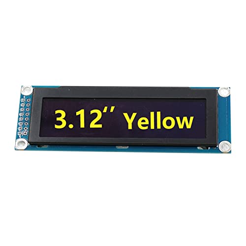 Module LCD graphique SSD1322 à haute luminosité jaune 256x64 pour interface industrielle