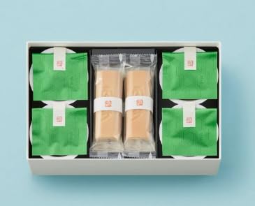 Amazon | TANEYA お中元 和菓子詰合せ ふくみ天平4個・本生羊羹 抹茶4