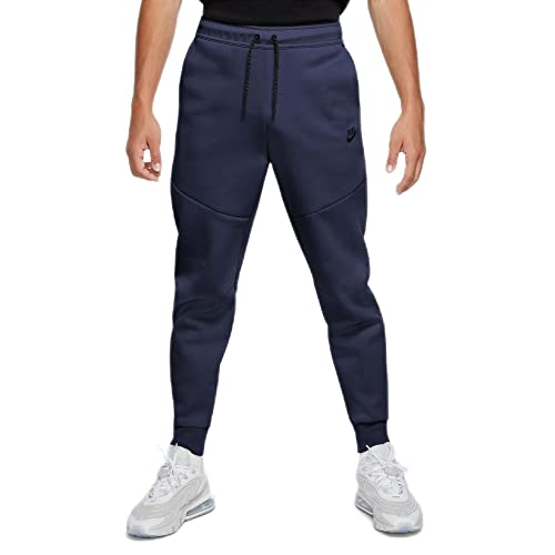 Pantalon de survêtement Homme Nike Club Swoosh en coton noir coupe standard