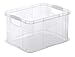 Produktbild Rotho Agilo Aufbewahrungsbox 17.5l, Kunststoff (PP) BPA-frei, transparent, A4/17.5l (39.0 x 29.0 x 21.5 cm)