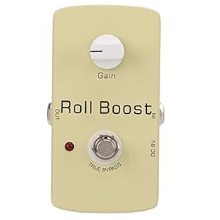 RETAINING ORIGINAL GUITAR TONE: Booster effect pedal with classic A circuit, bring clean and transparent boost up, retaining your original guitar tone MAINTAIN THE BEST SOUND QUALITY: Excellent tone electric guitar effect pedal and real bypass provid...