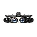 RinRinGo Night Vision Goggles Cosplay Prop, Four-tube Binocular Night Vision Goggles with Mount for GPNVG18 (Non-Function)