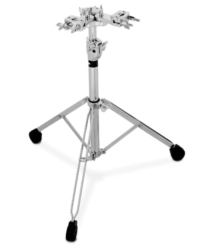 Double Tom Stand with 3 Integrated Clamps for Toms Cymbals (9713PM)