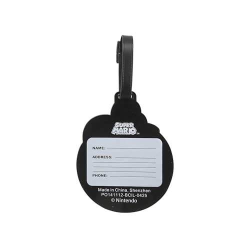 Super Mario Bros Toad & Yoshi 2-Pack Luggage Tag Set3