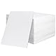 SINJEUN 50 Stück Schaumstoffplatte Weiß 3 mm, 25 x 20 cm Leichtschaumplatte, Schaumstoff Boards zum Basteln, Verpackung