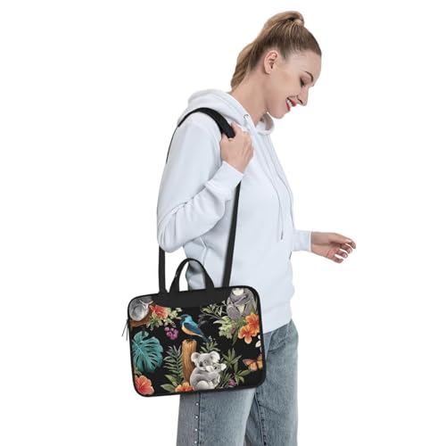 Maletín para portátil impermeable 14 pulgadas con diseño Koala miniatura 3