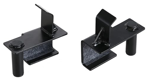 Image of Fitvids Upgraded Adjustable Jammer Arms, Lever Arms, Monolift Attachments Rated 600 LB Per Arm, Fits Racks at All Post Sizes and Hole Sizes, Pair
