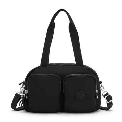 Kipling Cool Defea Bandolera Mediana, Black Noir...