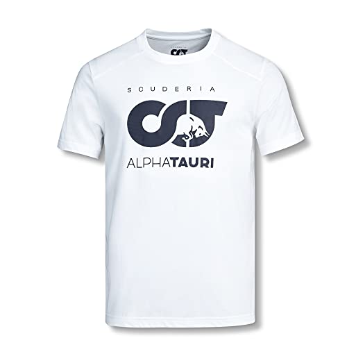 T-Shirt Big Logo Scuderia F1 noir en coton pour passionné automobile
