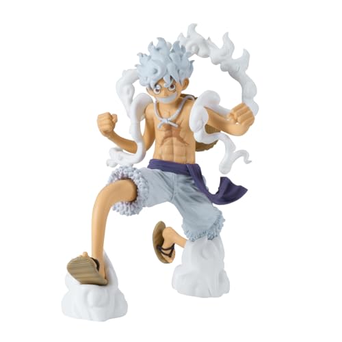 Banpresto Figura de Acción Monkey D. Luffy Gear5 One Piece, Grandista 21 cm,...