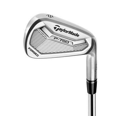 Taylormade P750 Irons, Dynamic Gold 105 Onyx Stiff Flex, Lamkin Masters Grip (#3)