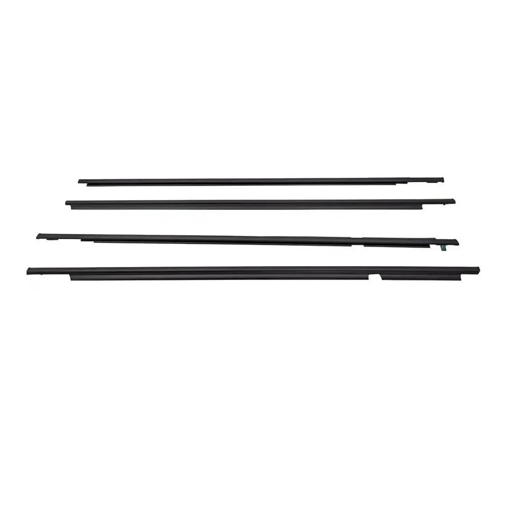 Mltlkppvng One Color Car Seal Strip 4Pcs Window Weatherstrips Side Door Moulding Rubber Trim Seal For Lexus For Gx470 2003 2004 2005 2006 2007 2008 2009