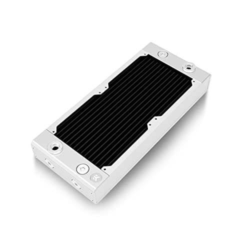 Radiateur EK-Quantum Surface P240M X-Flow blanc pour watercooling PC