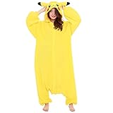 サザック フリース着ぐるみ ポケモン ピカチュウ TMY-022 フリーサイズ(大人用)