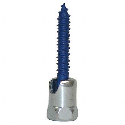 Rod Hanger, Screw Anchor, 2-1/4 in L, PK25