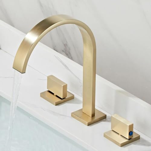 Mitigeur en laiton haut de gamme à 3 trous style rétro chic
