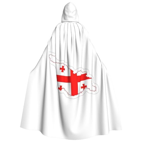Cape à capuche Géorgie adulte EdWal pour cosplay et costume de sorcière