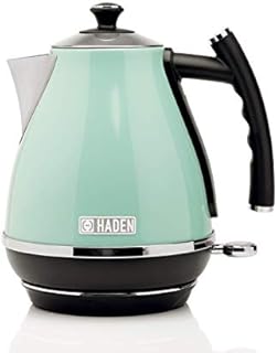 Haden Cotswold Kettle  Traditional Style Stainless Steel Electric Kettle, 3000W, 1.7L Sage Green