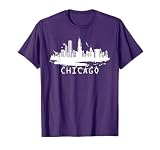 Chicago Cityscape - Chicago Illinois Skyline T-Shirt