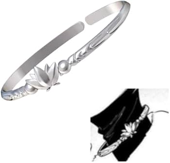 Amazon.co.jp: CHIASA フェルン 髪飾り ヘアピン 鏡蓮華 ブレスレット