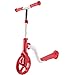 FOLDING Scooter Scooter Scooter per Bambini, Altezza Regolabile, Pedale, velocità, Oscillazione, Scooter, Ragazzo/Ragazza / 5 Anni e sopra (Color : Red)