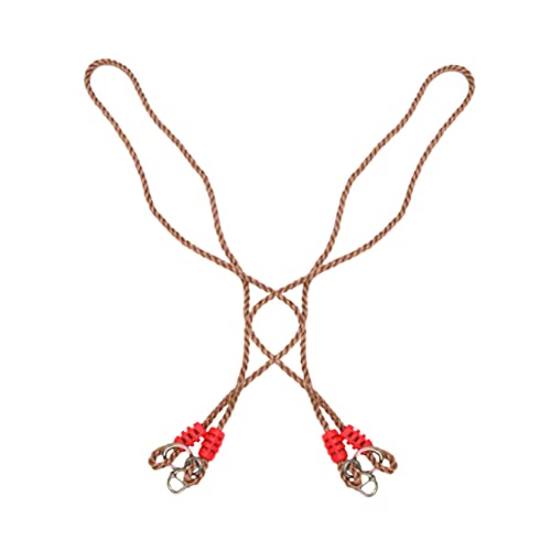 BESPORTBLE Tree Swing Straps Hanging Kit 2pcs Swing Connecting Rope Weatherproof Safe for Outdoor Swing Hangers Garden Patio Camping Random