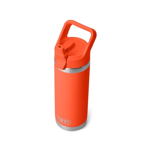 YETI Rambler 18 oz Bottle Stainless Steel with Straw Cap