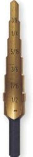 Broca escalonada UniBit, de Irwin Tools, de 3/16 a 1/2 pulgada