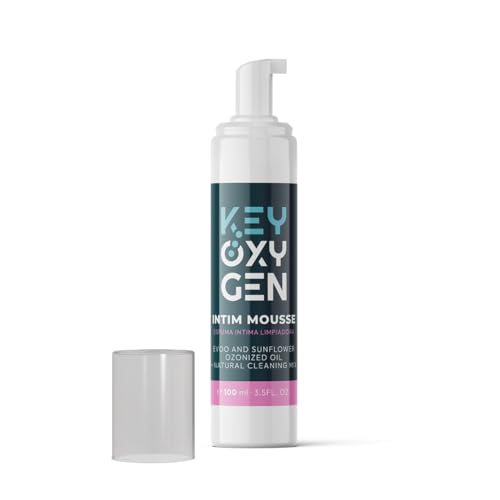 Gel Intimo Donna In Schiuma Con Aove E Olio Di Girasole Ecologici Ozonizzati - Gel Vegano Ipoallergenico Per Igiene Intima Naturale 100ml | KeyOxygen Intim Mousse