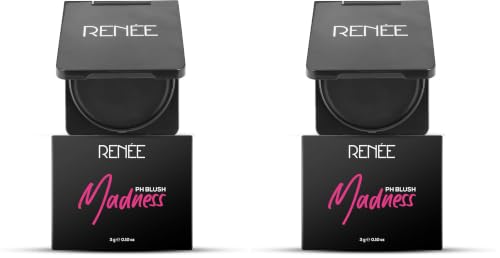 Image of RENEE Madness PH Blush | Instant Unique Pink Payoff | Highly Blendable | Light Weight | Long Lasting | Moisturizing Formula | Enriched With Olive | Macadamia & Shea | Paraben Free & Cruelty Free | 3 Gm