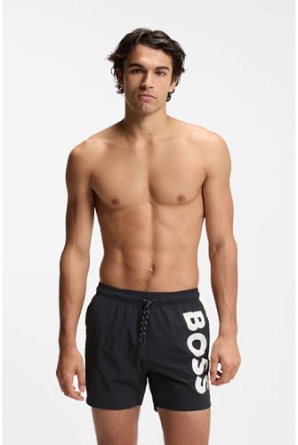 Boss Para Hombre. 50514502 BañAdor Octopus Negro (S), Beachwear, Poliamida - 2