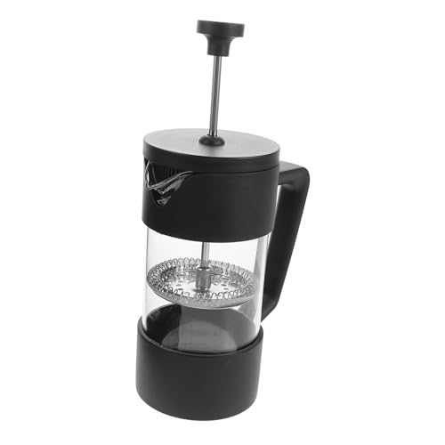HOOTNEE Coffee Press Tool Frother Cup Drip Maker Milk Frother Strainer Pot for Kitchen 350ml